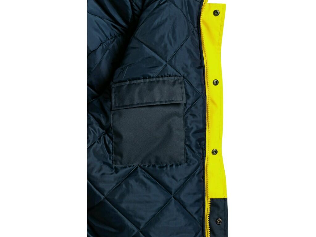 Bunda CXS OXFORD, výstražná, pánská, žluto-modrá, vel. S